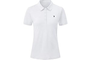 YSENTO Womens Short Sleeve Polo Lady-fit Shirt Premium Sports Golf Polo T-Shirts