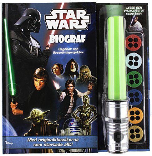 Preisvergleich Produktbild Star Wars bok med projektor-lasersvärd