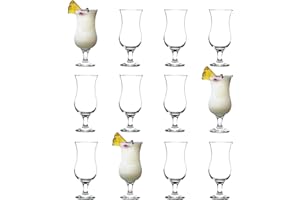 LAV 12x Fiesta 460ml Verres Pina Colada - Style Ouragan Poco Grande Cocktail Party Verrerie à Boire - by