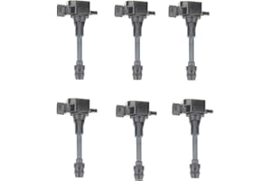 Frankberg 6x Bobines d'allumage Compatibles avec FX 3.5L 2003-2008 G Berline 3.5L 2002-2016 350Z Coupé Z33 3.5L 2002-2007 350Z Roadster Z33 3.5L 2005-2007 Remplacer# 22448-AL615