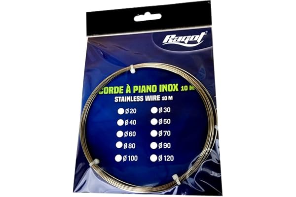 RAGOT - Corde à Piano INOX C901 10M