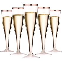 Flute da champagne in plastica usa e getta bicchieri in plastica trasparente per feste tostatura e bicchieri mimosa per feste di nozze Confezione sfusa Capodanno forniture per feste