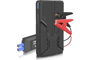 EASYMAIDI Car Jump Starter 12V Portable Power Bank Utral-thin Multi-Function Emergency Charger Car Battery Booster Portable Charger