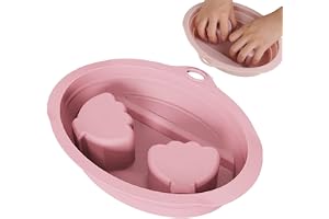 Nagelblötläggningsskål – konst handtvätt skål | mångsidig manikyr handfat, ergonomiskt silikon manikyr nagelbad handfat bärba