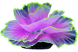 SH-RuiDu Plante décorative pour aquarium, fleurs de mer fluorescentes, plantes artificielles pour aquarium