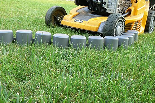 Palisade Rasenkante Beetumrandung Beeteinfassung 4,05m 3 FARBEN TOP (braun) - 6