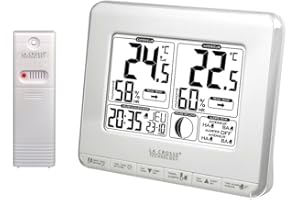 La Crosse Technology WS6812 Station Météo, Coloris Argent
