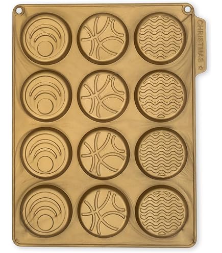 Moules Silicone Poinsettia Noël - Qualité Alimentaire Pour Gâteaux, Chocolats, Résine - Lot De 2 Tailles - 12