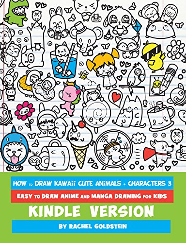 How To Draw Kawaii Cute Animals Characters 3 Easy To Draw Anime