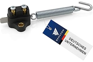 Bemacom Bremslichtschalter Traktor Zugschalter 12V Lichtschalter Motorrad Oldtimer Traktor Blinkerschalter 12 Volt Schalter Bremslicht Federschalter Universal Ersatzteile Licht Kfz