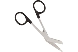NCD Medical/Prestige Medical 853-Blk Forbice Lister Bendaggio con Maniglie Neri