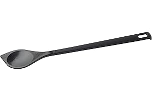 FACKELMANN 23743 Spitz Nero Cuillère en Plastique à Suspendre Noir 30 cm