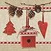 Produktbild 40 hochwertige Servietten mit Weihnachtsmotiv / Weihnachtsservietten Format: 33x33 cm, 3-lagig, 1/4 Falz, 100% Zellstoff (BN14-055 Weihnachts Vogelhaus)