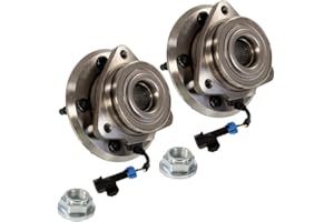 ATEC Germany 2x Juego de cojinetes de cubo de rueda delantero, Compatible con CHEVROLET CAPTIVA (C100, C140),OPEL ANTARA A (L07)