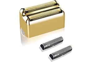 BESTBOMG Pièce De Rechange Têtes de Rasoir Compatible avec Babyliss FXFS2G/FXFS2 Rasoir Shaver, Grille de Rechange Compatible avec BaByliss Pro Rasoir Shaver