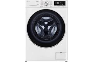 LG Electronics Waschmaschine 10,5 kg AI DD Steam TurboWash 360° ThinQ Neue Wohlfühl-Trommel F6WV710P1 Weiß