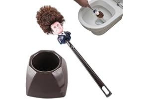 TONGFENG Toilette Macron, Brosse Wc Macron, Brosse Toilettes Wc, Balai Toilette Wc, Brosse WC France Président Balai Toilettes Emmanuel Macron Toilette Humoristique WC Drôle Commandant Dans La MerOriginal
