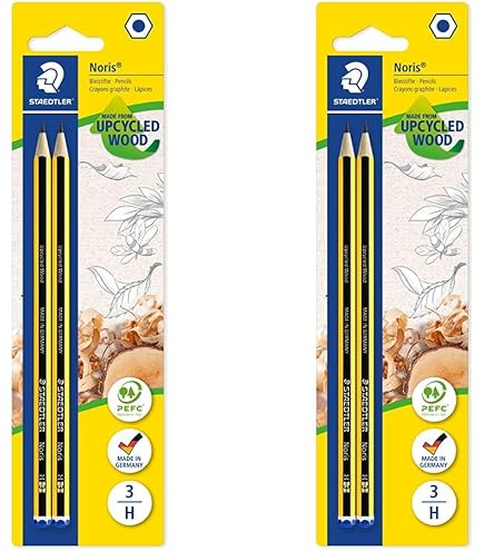 Matite Grafite Stabilo Schwan 306 - Confezione Da 12, Gradazione 2H - Foto 5