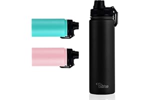 Otto Koning Stainless Steel Water Bottle - 750ml Double-Walled Vacuum Insulated Metal Water Bottle, Leak-Proof, BPA Free, Lightweight, Keeps Drinks Cold 16h/Hot 10h, Ideal for Gym/Travel