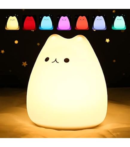 Pusheen Gamer Lamp – Cute Cat Night Light For Kids Bedroom, USB/Battery Powered, Official Licensed