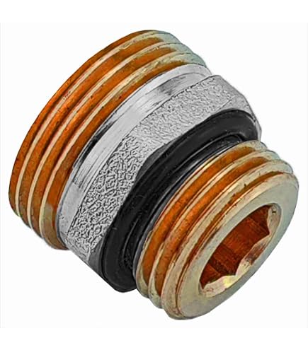 MegaHaustechnik 3/4" Eurokonus T-Stück Mit 1/2" IG – Messing, DVGW, Für Heizung & Sanitär
