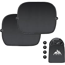 Tendine Parasole Auto Per Bambini - Set 2 Pezzi, Universali, Senza Ventose, Protezione UV E Insetti - Foto 2