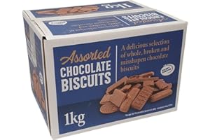DIVAS SPIRITUAL Biscuit Variety Pack – Broken Biscuit Assortment 1.3kg & Assorted Chocolate Biscuits 1kg – Mix of Whole, Broken and Misshapen Biscuits – Single or Pack of 2 (Chocolate assorted buiscuits)