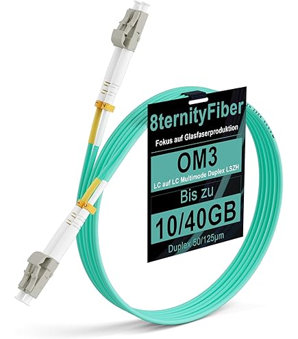LC/UPC Glasfaser Stecker 10 Stück - Single Mode Schnellverbinder Für FTTH