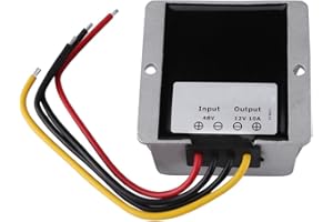GAROSA DC-DC Buck Converter 48V to 12V 10A 120W Tension Module Buck Convertisseur D'alimentation Convertisseur Régulateur Étanche Haute Efficacité Transformateur D'alimentation