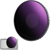 NEEWER Variable ND Filter for DJI Osmo Action 5 Pro &amp; 4 | ND8-32 (3-5 Stops), Screw on Neutral Density Lens Filter, Multilaye