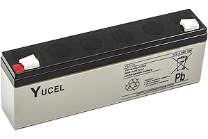 YUCEL / YUASA Yucel/Yuasa Y2.1-12 Sealed Lead Acid Battery 12v 2.1ah Emergency Lighting Light