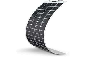 Renogy 200W Flexible Solar Panel, 12V Lightweight Monocrystalline Solar Panel for Motorhome, Caravan, Camper, Boats, Roofs, Uneven Surfaces, Off-grid System