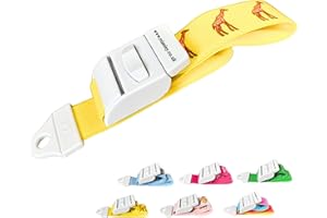 ROLSELEY Garrot Médical De Qualité Avec Boucle A Ouverture Rapide Et Bande Elastique En Polyester Sans Latex Pour Infirmière, Sage-Femme, Auxiliaire Médical, Phlébotomiste, Etudiant En Médecine Et Médecin (GIRAFE JAUNE)