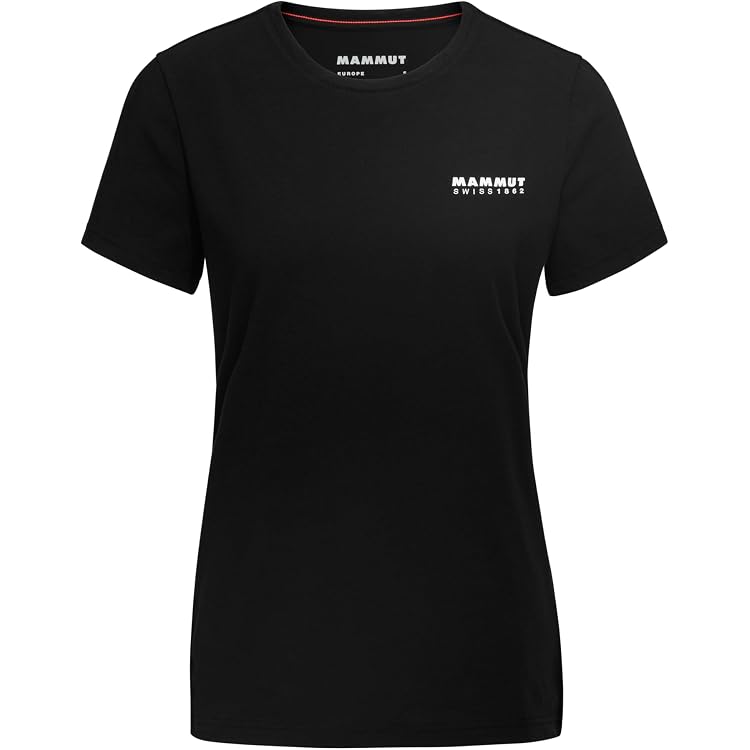 Mammut Damen Core Classic T-Shirt – 100% Bio-Baumwolle, Regular Fit, Lässiges Basic Für Jeden Tag