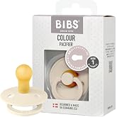 Bibs Color Rubber Pacifier-Ivory 0-6 Months