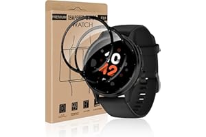 REROXE 2 Stück Schutzfolie für Panzerglas für Garmin Venu 3, Ultra-HD Volle Abdeckung Blasenfreie Langlebigste Garmin Venu 3 Glas Folie, Anti-Öl Anti-Schmutz Anti-Kratzer Venu 3 Panzer Schutz Glas