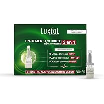 Luxéol Anti-Haarausfall Spülung – Weniger Haare Verlieren, Mehr Volumen & Glanz – Klinisch Getestet, 200 Ml