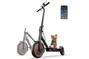 SEEMAR Trottinette Electrique Adulte,antivol Ultra Legere APP, Moteur Puissance maximale 650W/25KM/H Autonomie 35KM Batterie 36V 7.8Ah,Trotinette électrique Adulte Pliable pneus nid d'abeille increvables