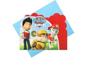 WIRHAUT 10Pcs Party Invitations Kids Birthday Party Invitations for Kids, Boys Girls Children with Envelopes, Double Sided Invite Cards for Birthday Baby Shower Back to School