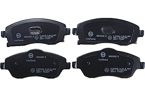 AutoMentum AM23225.5 Juego de Pastillas de Freno, juego de 4 para OPEL CORSA C (X01) 2000-2009 Eje delantero y otros vehiculos