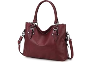 MayBlosom Hobo Bag for Women,Faux Leather Ladies Handbag Fashion Shoulder Bag with Adjustable Strap