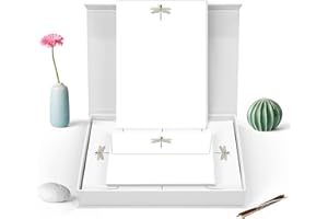 Me Loovely Dragonfly Letter Writing Papers with Envelopes A5 Size Stationery Paper Writing Supplies for School Home & Office | Christmas Gifts (Pack of 20)