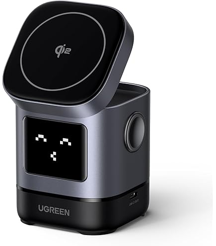 UGREEN MagFlow Qi2 25W Chargeur Induction IPhone Pad Certifié