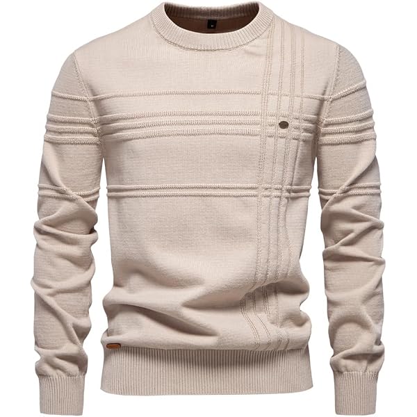 Cardigan Homme D'hiver Col Rond – Laine Douce, Fin, Boutonnage – Pull Chaud Pour Automne/hiver