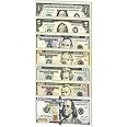 140 Pcs Prop Money,Fake Notes,Kids Toy,Shop Till Pretend Cash,Register Role,Look Set The Dollar,Note,Children Dollars Items,For Birthday Party,Education,Play Board And Advertisinggames(7 Models)