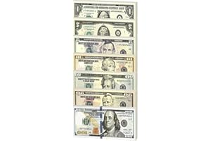 COUDUAN 140 Pcs Fake Money Dollars,Play Shop Prop Money for Kids uk,Toy Till Monopoly Money,Kid Learning Shopping Role Play Toys Notes and Coins Cash Register,Post Office Playset Pocket Pretend Moneys