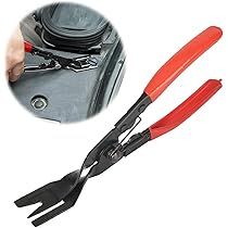 Pince à Degrafer,Pinces à Riveter En Plastique,Pince à Retirer Les Clips De Panneau,Pince D'Extraction D'Agrafes,Pinces Pour Enlever Les Garnitures,Pour Retirer Diverses Fixations