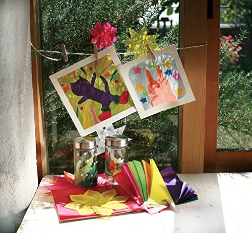 Folia 87409 – Transparentpapier A4 115 g 10 Blatt farbig sortiert - 5