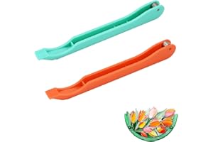 Bekecidi Lot de 2 Dévidoirs Manuels en Cuivre pour Vitraux, 7/32 Pouces, Distributeur de Ruban Adhésif en Cuivre pour Vitraux Décoratifs, Artisanat en Verre Coloré