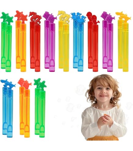 Bulles De Savon Enfant - 40 Flacons Avec Baguettes Cœur Et étoile, Idéal Pour Fêtes Et Jeux En Extérieur !